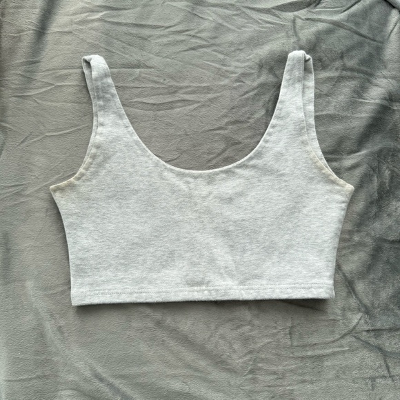 Brandy Melville Gray Tank Top - Picture 2 of 2